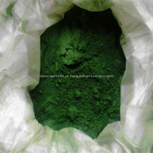 Pigmento verde de óxido de cromo resistente a altas temperaturas